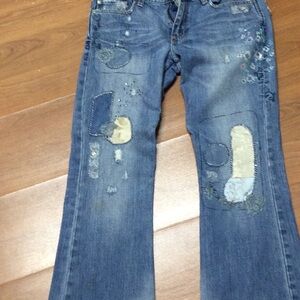 Awesome boho jeans size 28